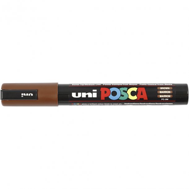 Posca Marker PC-5M 1.8-2.5mm. Brun