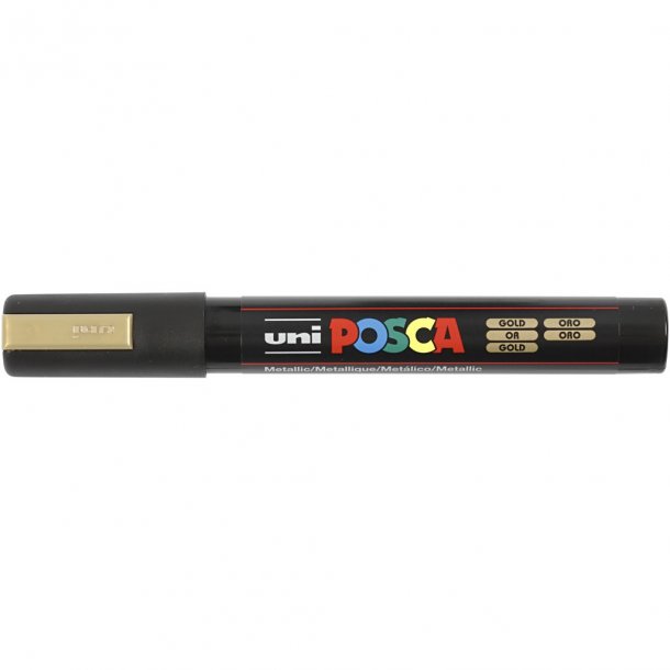 Posca Marker PC-5M 1.8-2.5mm. Guld