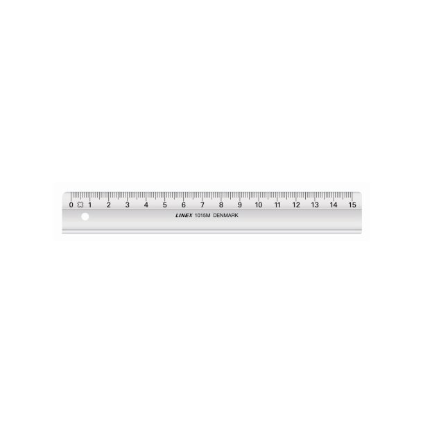 Linex Skolelineal 15 cm.