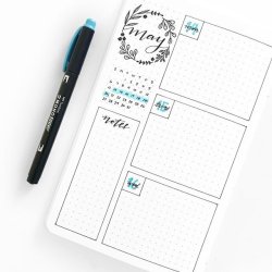 Tombow Mono Edge Highlighter Bl