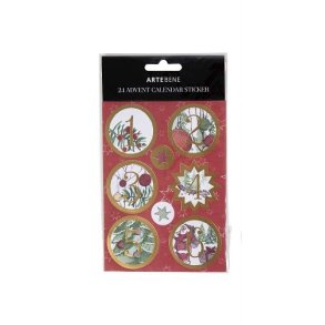 Artebene Kalendertal 1-24 Red