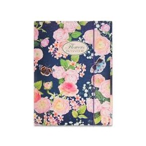 Pigna Nature Elastikmappe - Ranunkler