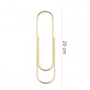 Artebene Papirclips XXL Gold
