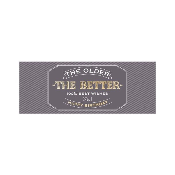 Artebene DIN Dobbeltkort - The older The better