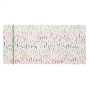Artebene Gavekuvert - Happy Birthday Glitter
