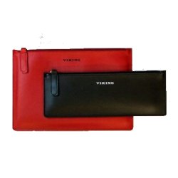 Viking Klassik Skind Fladt Etui 15x23cm.