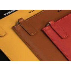 Viking Klassik Skind Fladt Etui 15x23cm.