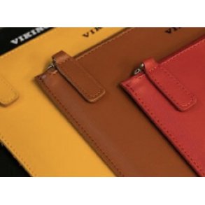 Viking Klassik Skind Fladt Etui 15x23cm.