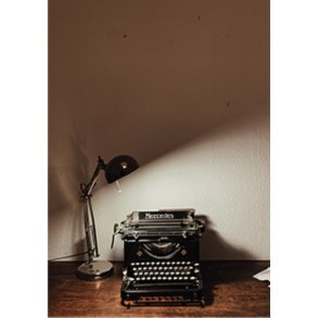 Skna Ting Dobbeltkort - A Book Affair - Typewriter