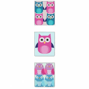 Magnetisk Bogmrke Owls mini