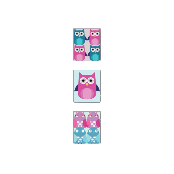 Magnetisk Bogmrke Owls mini