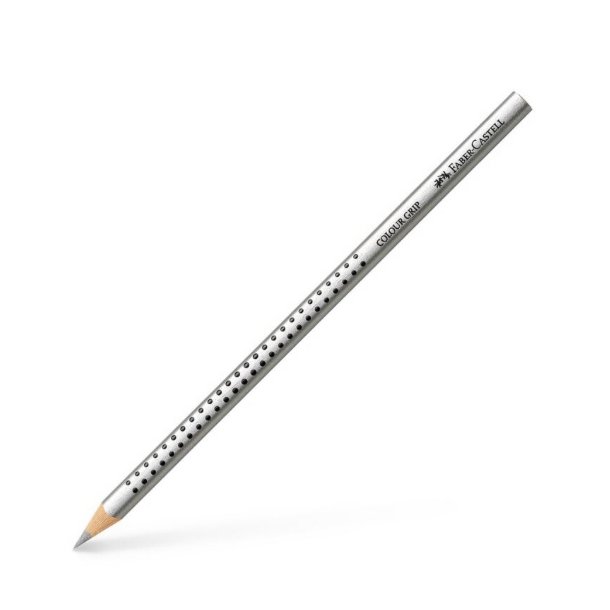 Faber-Castell Colour Grip Farveblyant Silver