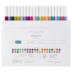 Uni Emott Fineliners 40 stk.