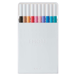 Uni Emott Fineliners 10 stk. NO.2