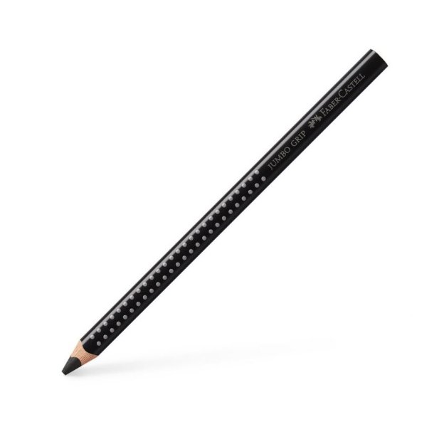 Faber-Castell Jumbo Grip Farveblyant Black