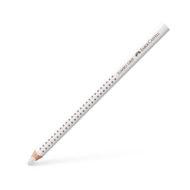 Faber-Castell Jumbo Grip Farveblyant White
