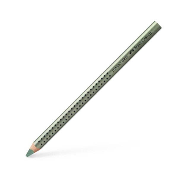 Faber-Castell Jumbo Grip Farveblyant Green Metallic