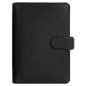 Filofax Saffiano Personal Kalenderomslag sort
