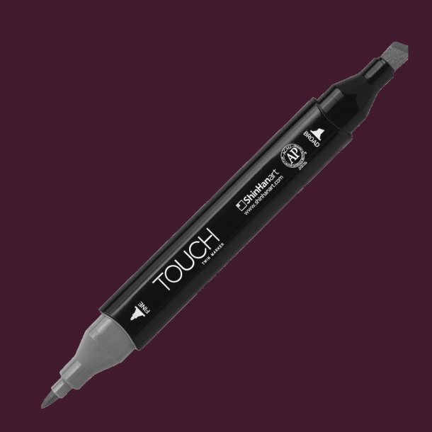 Touch Twin Marker Wine Red