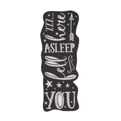 Artebene Bogmrke Karton Cut Out - You fell asleep here