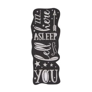 Artebene Bogmrke Karton Cut Out - You fell asleep here