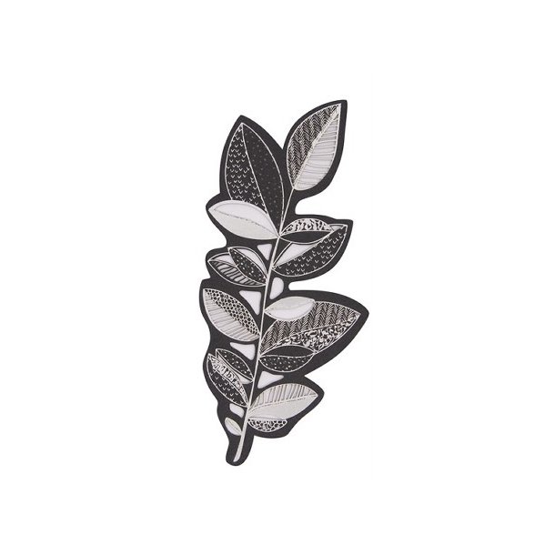 Artebene Bogmrke Karton Cut Out - Leaves