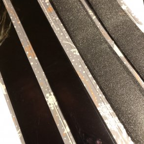 Stjernestrimler Glitter Sort 35mm.