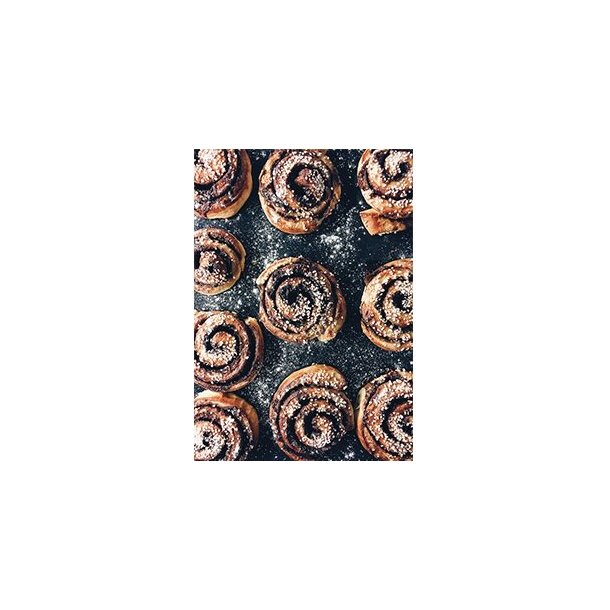 Skna Ting Dobbeltkort - Swedish Fika - Cinnamon Rolls