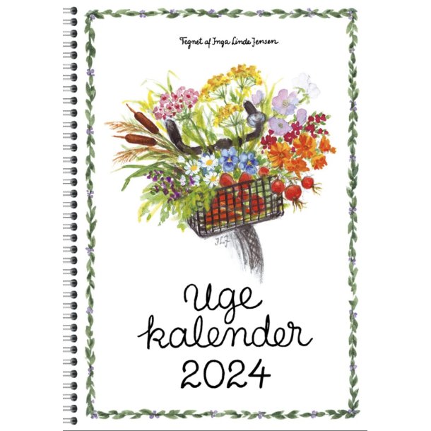 Plakatforlaget Ugekalender A5 2024