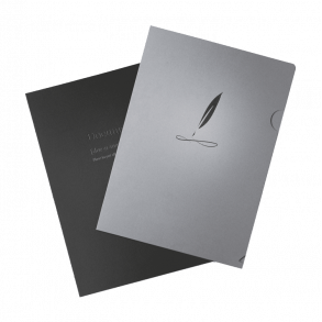 Papperix Omslag sort/gr