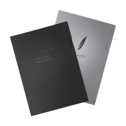 Papperix Omslag sort/gr