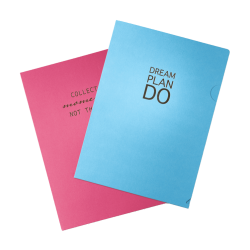 Papperix Omslag pink/bl