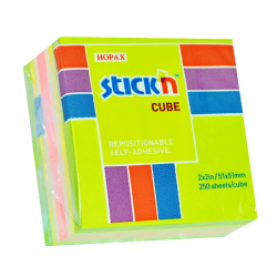 Stick Notes Mini Cube grn