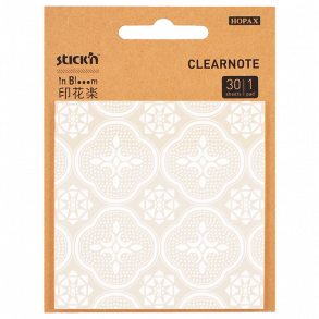Stick Notes Clearnote in Bloom