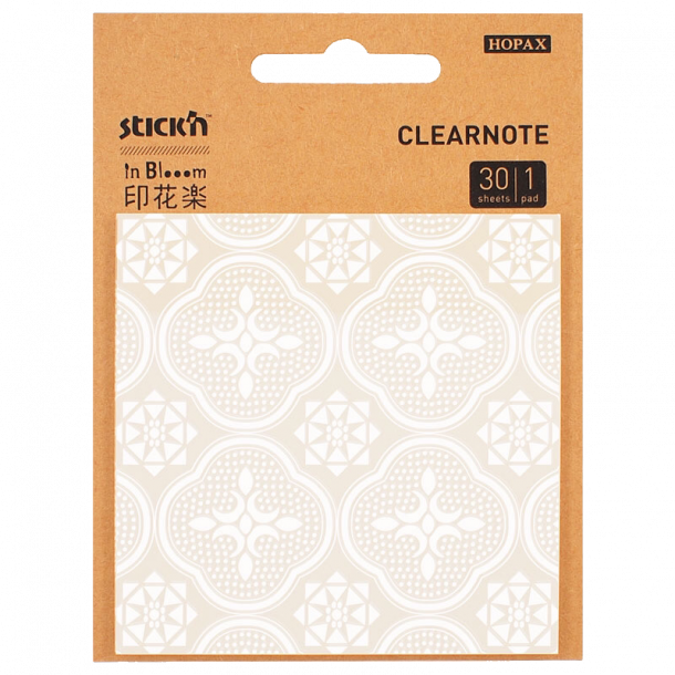 Stick Notes Clearnote in Bloom