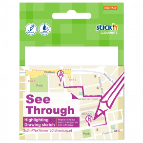 Stick Notes Clearnote See Through