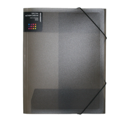 Docusmart Elastikmappe Transperant Rgfarvet