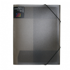 Docusmart Elastikmappe Transperant Rgfarvet