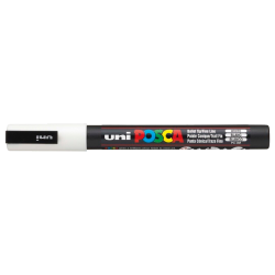 Posca Marker PC-3M 0,9-1,3mm. Hvid