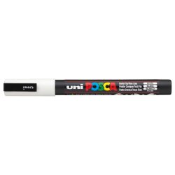 Posca Marker PC-3M 0,9-1,3mm. Hvid