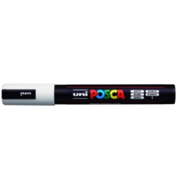 Posca Marker PC-5M 1,8-2,5mm. Hvid