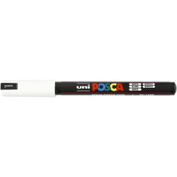 Posca Marker PC-1MR 0,7mm. Hvid