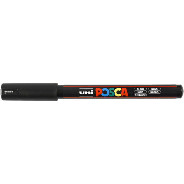 Posca Marker PC-1MR 0,7 mm. Sort