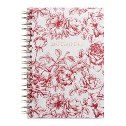 Dotnotes Spiralindbundet Notesbog - Rd