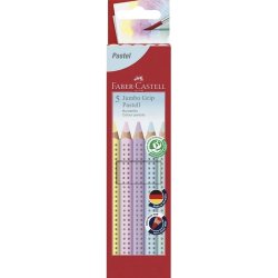 Faber-Castell Jumbo Grip Farveblyanter Pastel 5 stk.