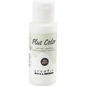 Plus Color Akrylmaling - White
