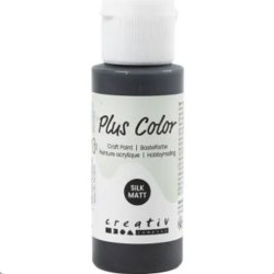 Plus Color Akrylmaling - Black