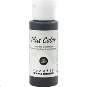 Plus Color Akrylmaling - Black