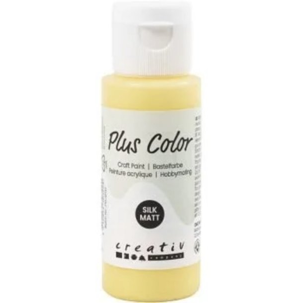 Plus Color Akrylmaling - Primrose Yellow