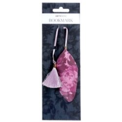 Artebene Bogmrke Fjer - Pink Peonies